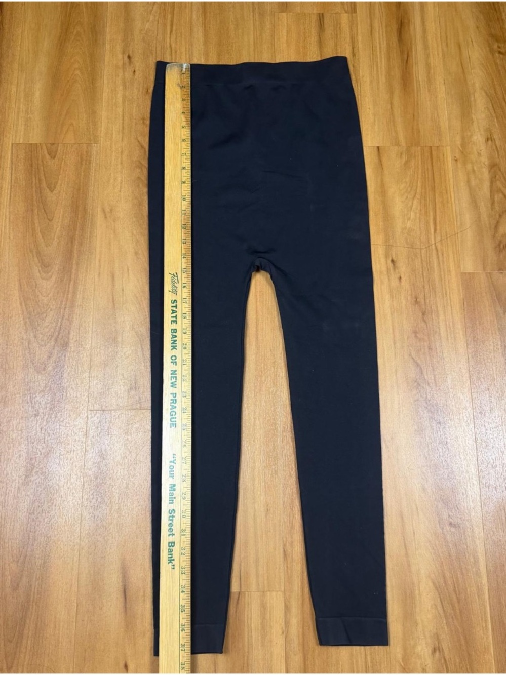 Isabel‎ Maternity Black Leggings L XL Stretch High Waist Pregnancy Soft Fit - Picture 4 of 8